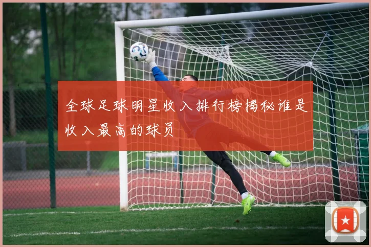 全球足球明星收入排行榜揭秘谁是收入最高的球员